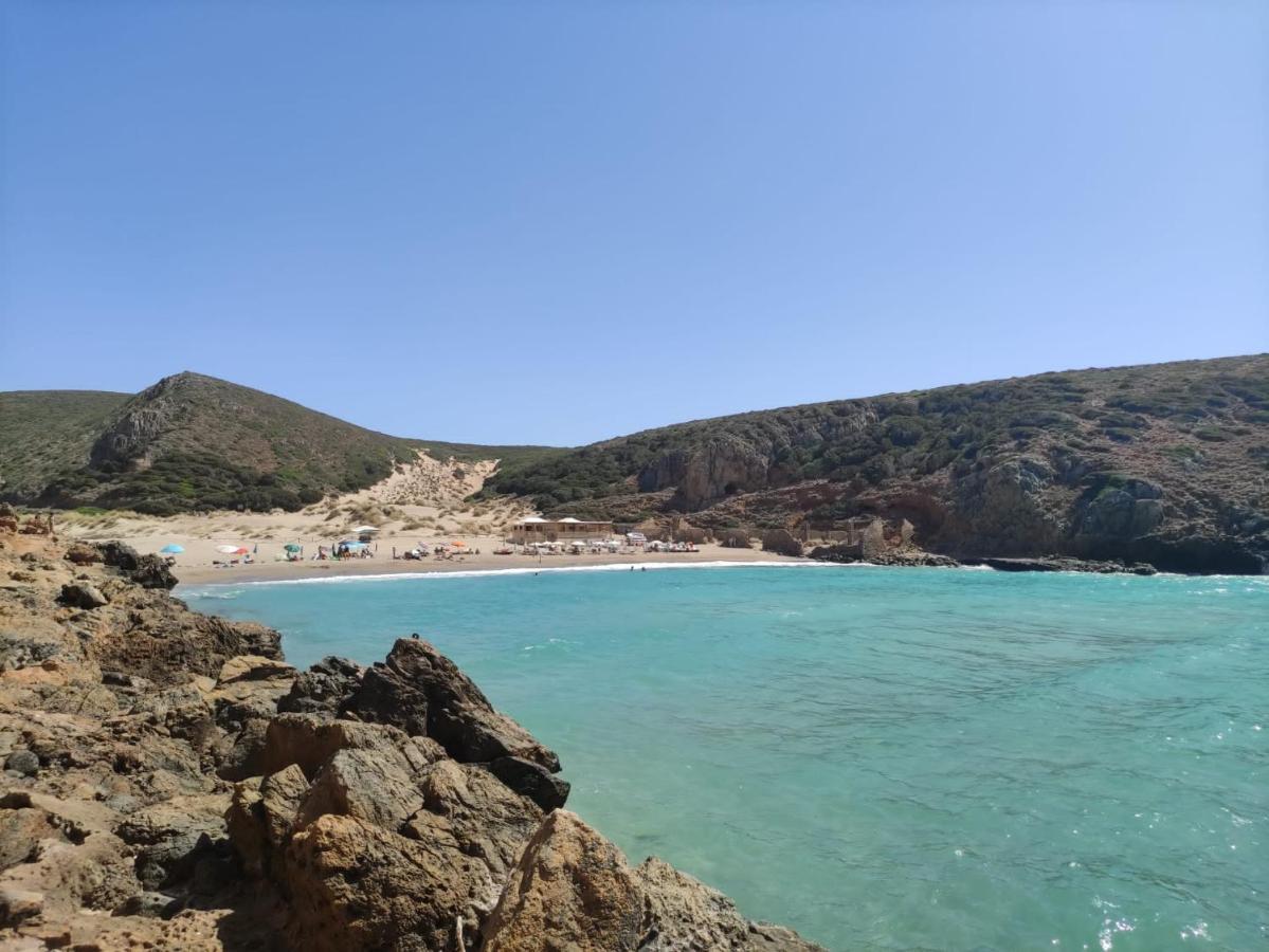 Aragonite Azzurra Casa Vacanza 고네사 외부 사진